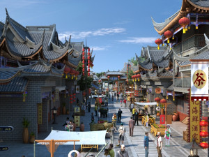 ancient architecture 3D Model