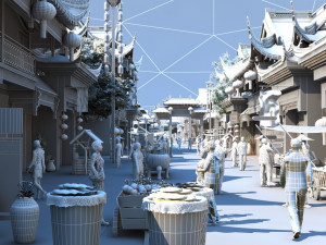 ancient architecture 3D Model