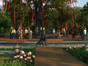 wishing tree 3D-Modell