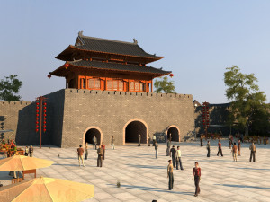 ancient architecture 3D Model