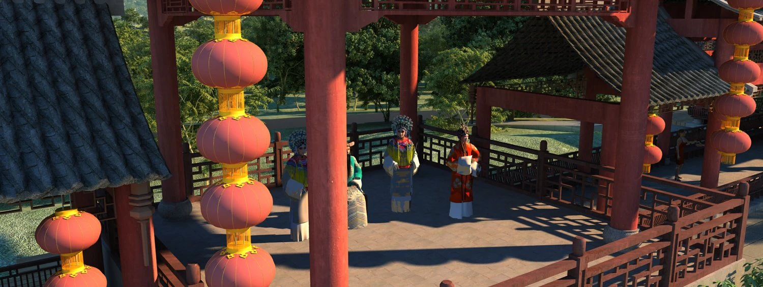 ancient architecture 3D Model .c4d .max .obj .3ds .fbx .stl .blend 