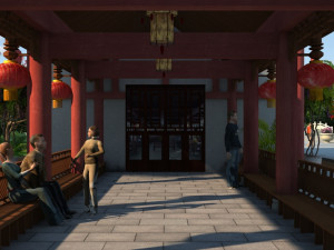 ancient architecture Model 3D