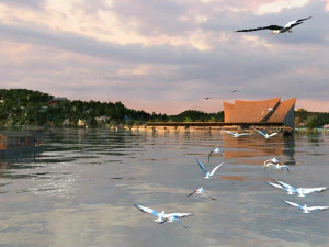 antike Architektur 3D Modell