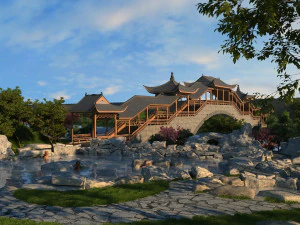 древняя архитектура 3D Модель