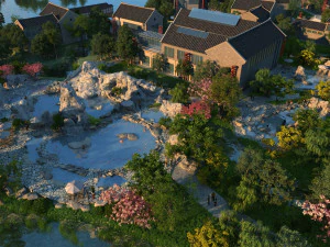 старовинна архітектура 3D Модель