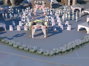 wedding 3D Model