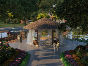 ancient architecture 3Dモデル