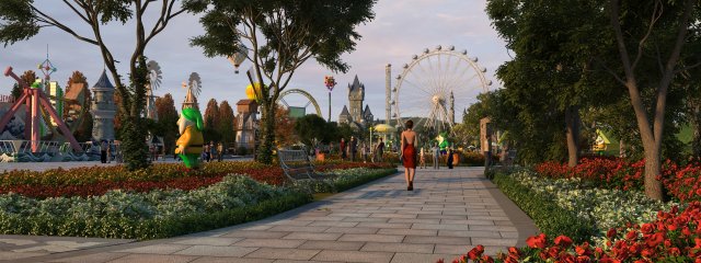 childrens paradise 3D 모델 .c4d .max .obj .3ds .fbx .stl .blend 