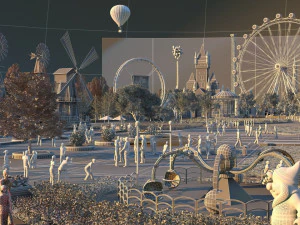 childrens paradise 3D Model