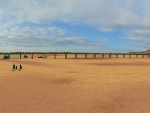 stone bridge Modelo 3D