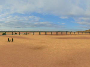 ponte de pedra Modelo 3D