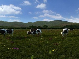 dairy farm 3D Model