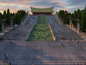 ancient architecture 3Dモデル