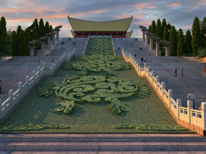 ancient architecture 3Dモデル