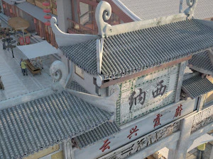 고대 건축물 3D 모델