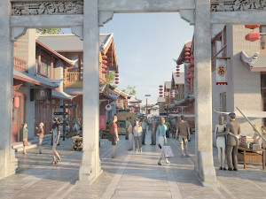 ancient architecture Modelo 3D
