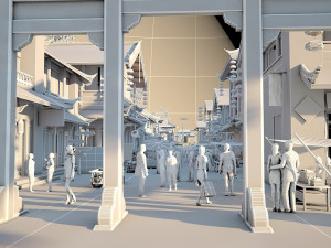 ancient architecture Modelo 3D