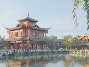 ancient architecture Modelo 3D