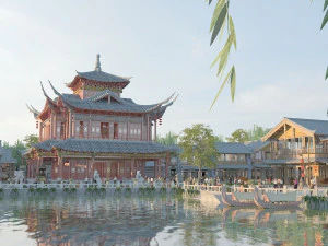 ancient architecture 3D Model