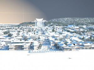 ancient architecture Modèle 3D