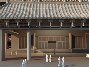 ancient architecture 3D Model
