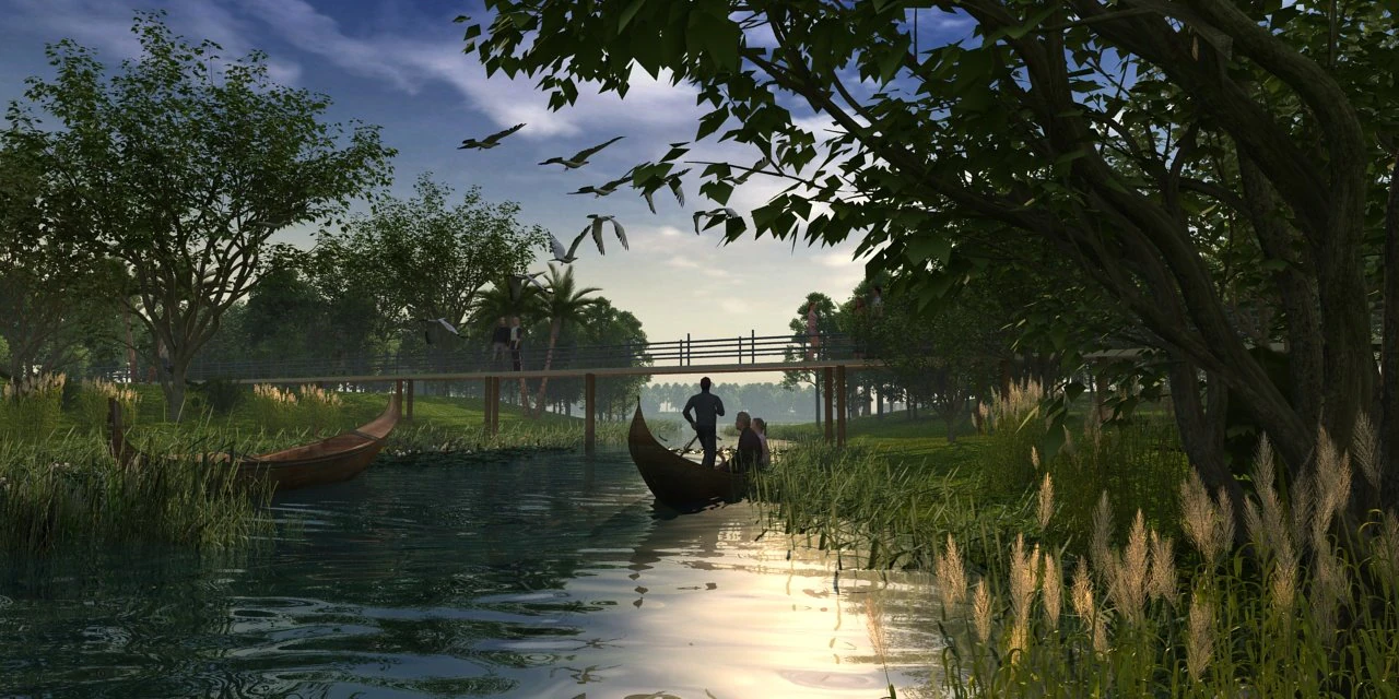 wetlands 3D Model .c4d .max .obj .3ds .fbx .stl .blend 