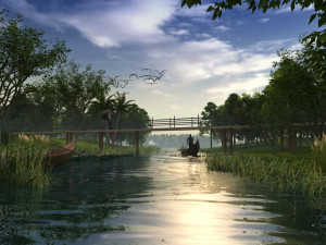 wetlands Modelo 3D
