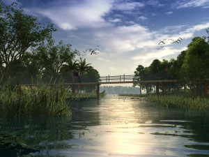 wetlands Modelo 3D