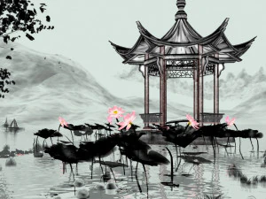ink pavilion 3D Model
