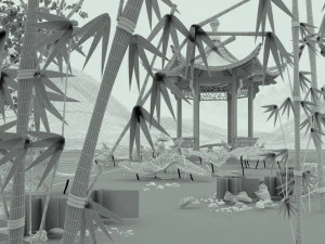 ink pavilion 3D Model