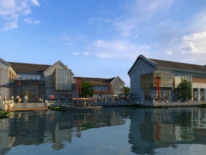 oude architectuur 3D Model