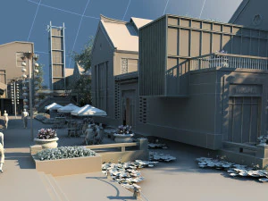 ancient architecture 3D Model