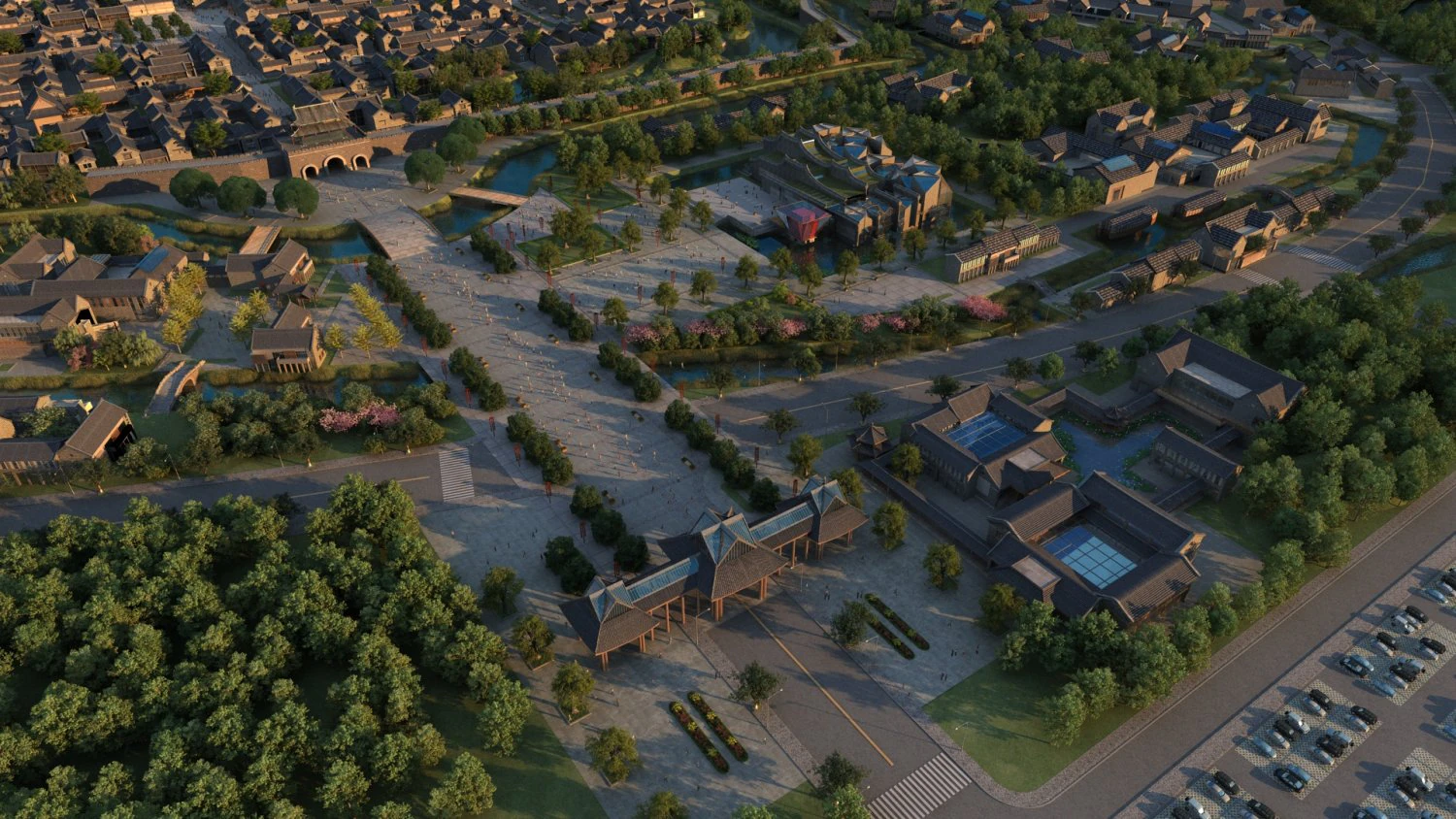 古代建築 3Dモデル .c4d .max .obj .3ds .fbx .stl .blend 