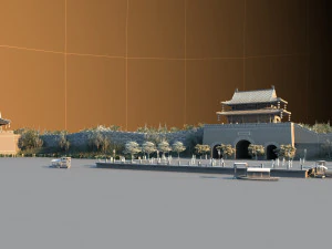 ancient architecture 3D Model