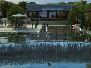 resort 3D Modell