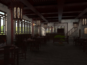 restaurant 3D Model