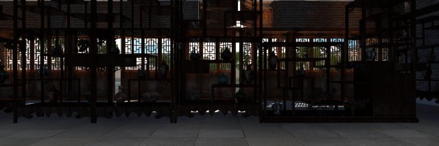 porcelain shop Modèle 3D .c4d .max .obj .3ds .fbx .stl .blend 