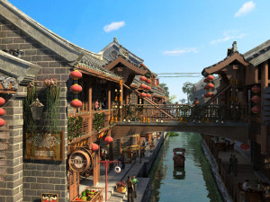 ancient architecture 3Dモデル