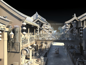 ancient architecture 3Dモデル