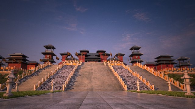 tongquetai 3D 모델 .c4d .max .obj .3ds .fbx .stl .blend 