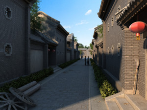alley 3D मॉडल