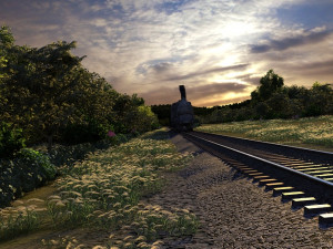 train 3D Models