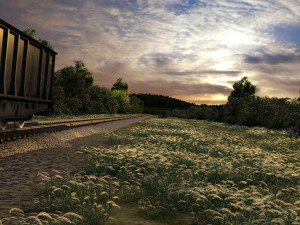 train 3Dモデル