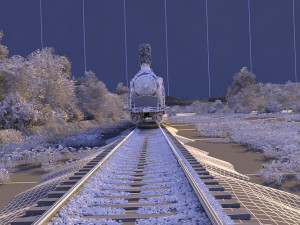 train 3Dモデル