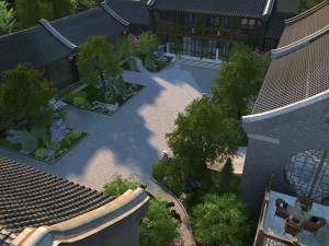courtyard 3Dモデル