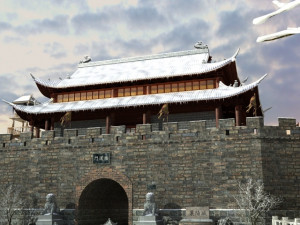 ancient gates 3D 모델