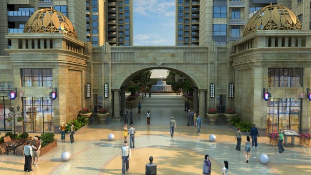 city building 3D Model .c4d .max .obj .3ds .fbx .stl .blend 