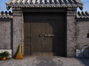 courtyard Modello 3D