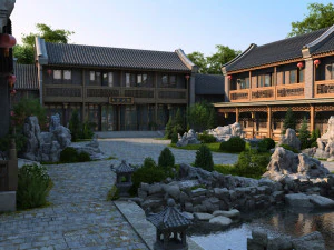 starożytna architektura Model 3D