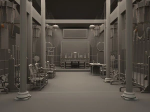 ancient county government 3D Model